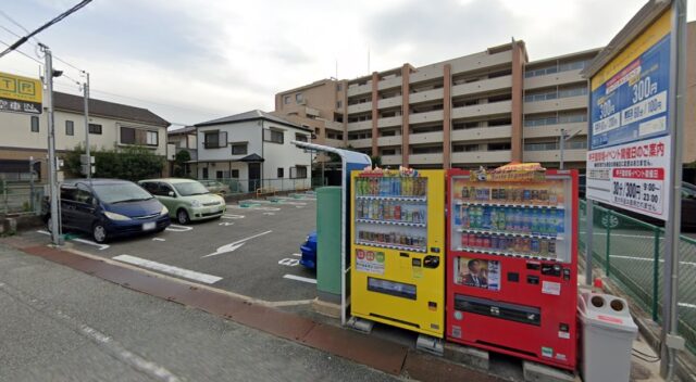 兵庫県西宮市甲子園のコインパーキングの施工後